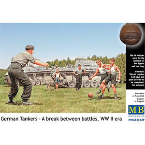German tankers -  A break between battles, WWII era - Hobby Sense