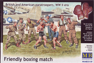 1/35 Friendly boxing match. British and American paratroopers - Hobby Sense