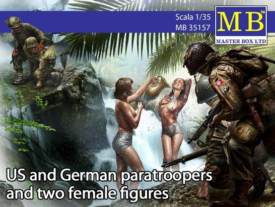 1/35 US and German paratroopers, the South of Europe, 1944 - Hobby Sense