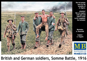 1/35 British and German soldiers, Somme Battle, 1916 - Hobby Sense