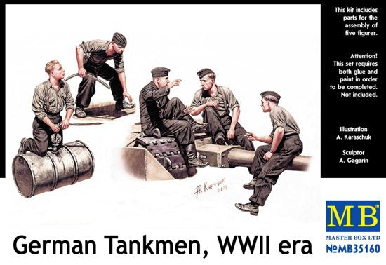 German Tankmen, WWII era - Hobby Sense