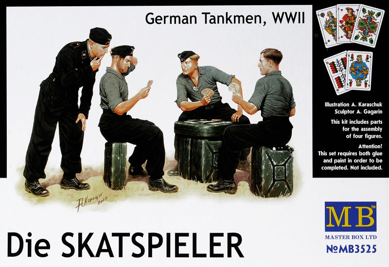 Die Skatspieler WWII German tankmen - Hobby Sense