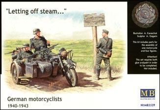 1/35 German motorcyclists, 1940-1943 - Hobby Sense
