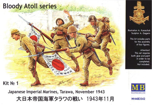 1/35 Japanese Special Naval Landing Force Tarawa, 1943 - Hobby Sense