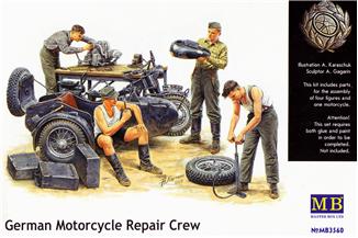 1/35 German Motorcycle Repair Crew - Hobby Sense