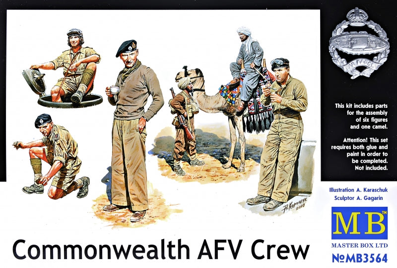1/35 Commonwealth AFV crew - Hobby Sense