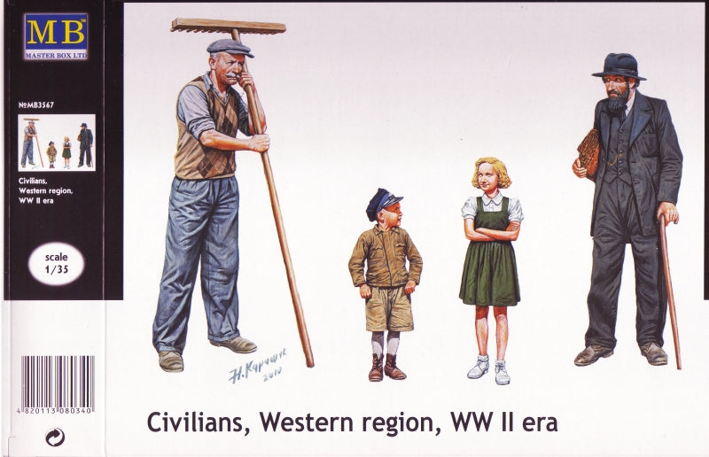 Civilians, Western region, WWII era - Hobby Sense
