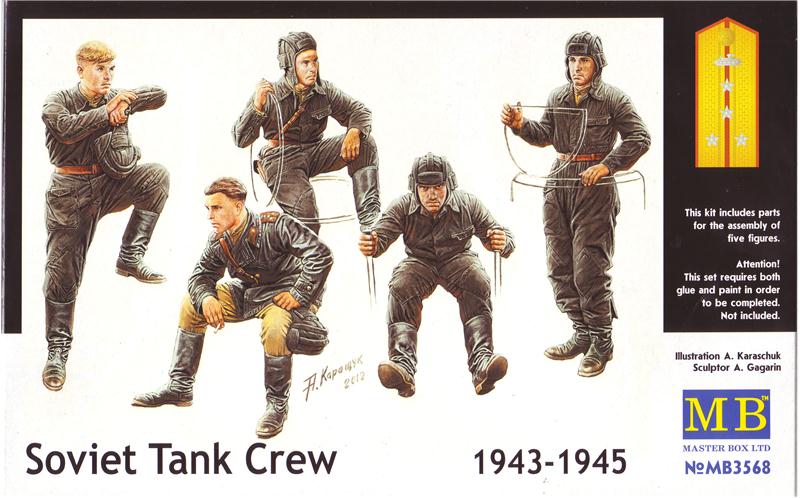 1/35 Soviet tank crew, 1943-1945 - Hobby Sense