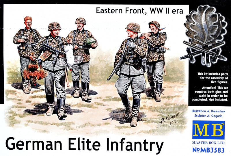 German Elite infantry, Eastern Front, WWII era - Hobby Sense