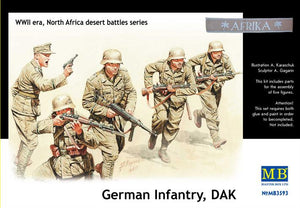 1/35 German infantry, DAK. North Africa desert battles series - Hobby Sense