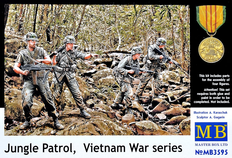 Jungle patrol, Vietnam War series - Hobby Sense