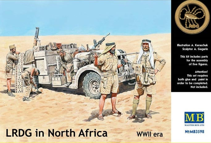1/35 LRDG in North Africa - Hobby Sense