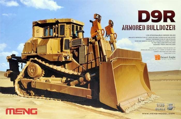 Meng SS 002 1/35 scale D9R Armored Bulldozer - Hobby Sense