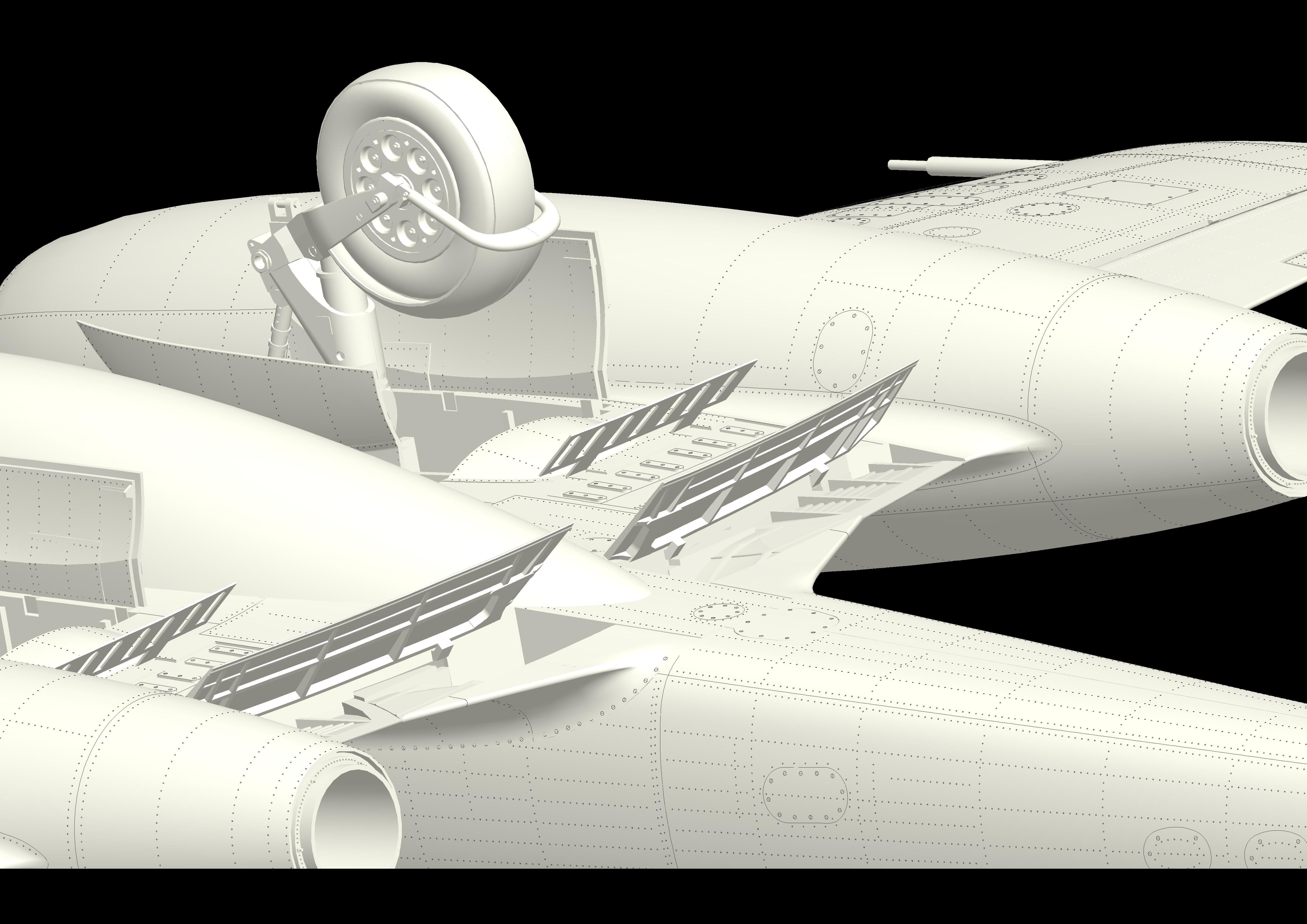 1/32 Gloster Meteor F.4 - Hobby Sense