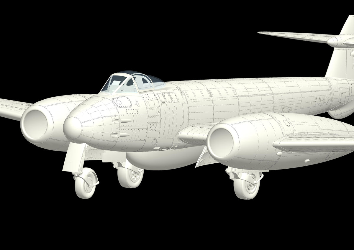 1/32 Gloster Meteor F.4 - Hobby Sense