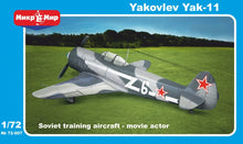 Yakovlev Yak-11 Soviet training aircraft-movie actor - Hobby Sense