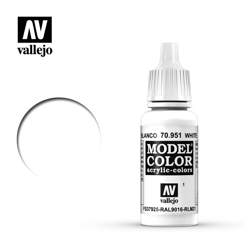 Vallejo Model Color #1, click to open the full range of colors - Hobby Sense