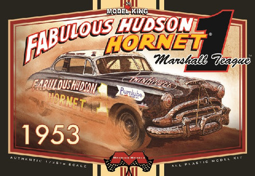 1/25 Marshall Teague's 1953 Fabulous Hudson Hornet Stock Car (Ltd Prod) - Hobby Sense