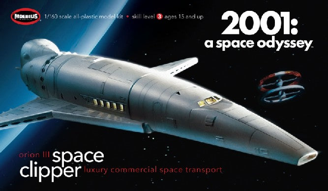 1/160 2001 Space Odyssey: Orion III Space Clipper - Hobby Sense