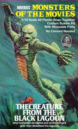 1/12 Monster of the Movie: Creature from the Black Lagoon Snap Kit - Hobby Sense