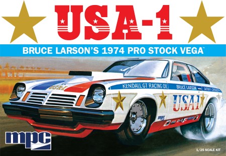 1/25 Bruce Larson's 1974 Pro Stock Chevy Vega - Hobby Sense