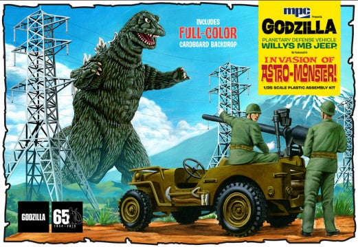 1/25 Godzilla Army Jeep - Hobby Sense