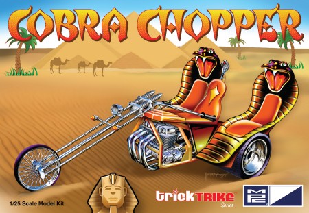 1/25 Cobra Chopper Custom Trike - Hobby Sense