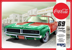 1/25 Coca-Cola 1969 Dodge Charger RT (Snap) - Hobby Sense