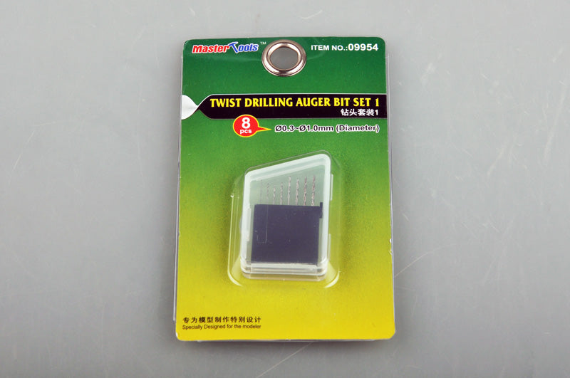Twist Drilling Auger Bit Set 1 (8 pcs 0.3-1.0 mm) - Hobby Sense