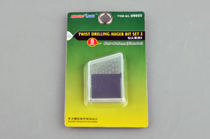 Twist Drilling Auger Bit Set 2 (8 pcs 1.0-1.7 mm) - Hobby Sense