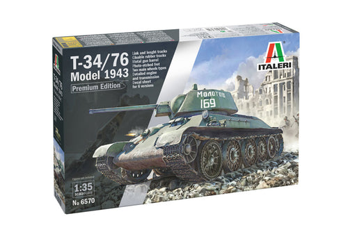 1/35 T34/76 Model 1943 Early Version Premium Edition - Hobby Sense