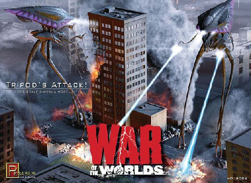 1/350 Tripods Attack Diorama - Hobby Sense