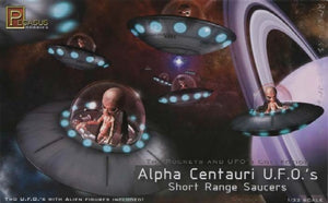 1/32 Alpha Centauri UFO Short Range Saucers (2) - Hobby Sense