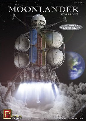 1/350 The Moonlander Spacecraft (Build Crew or Cargo Transport) - Hobby Sense