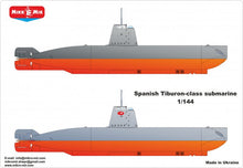 Spanish submarine Tiburon - Hobby Sense