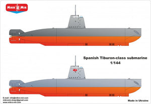 Spanish submarine Tiburon - Hobby Sense