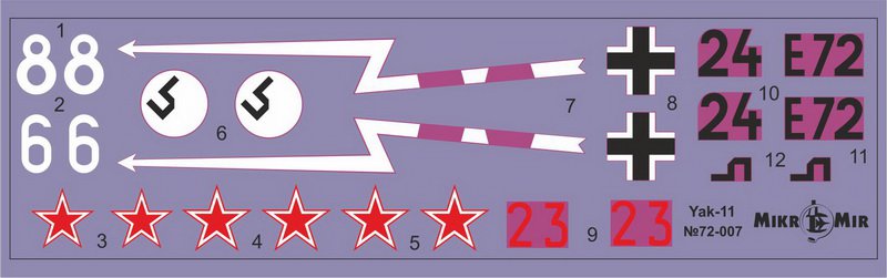 Yakovlev Yak-11 Soviet training aircraft-movie actor - Hobby Sense