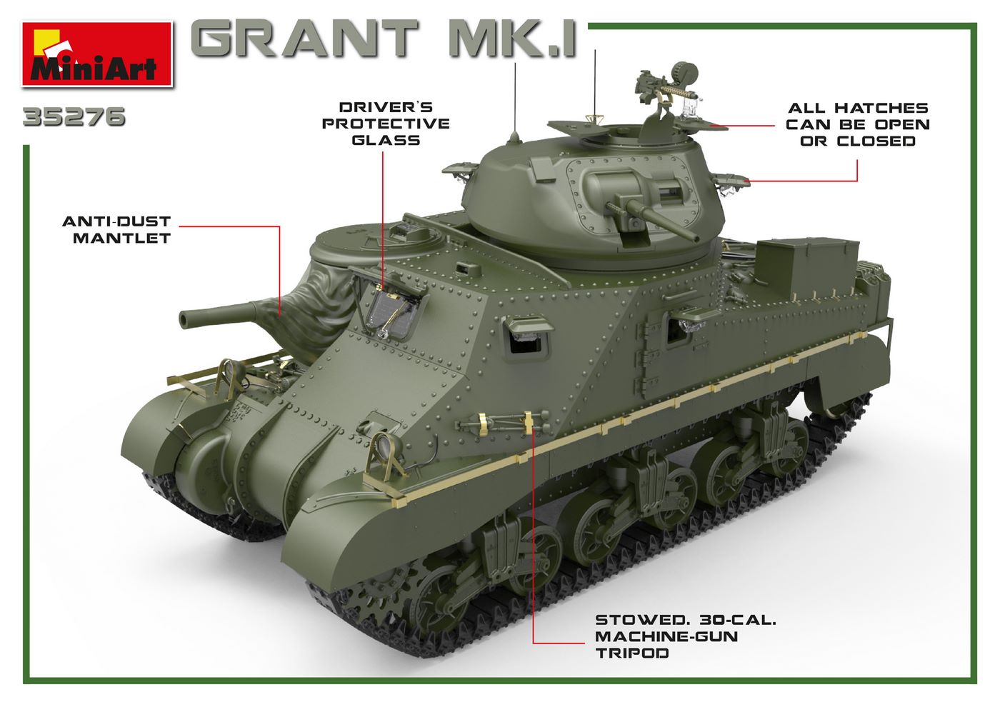 1/35 Grant Mk.I - Hobby Sense