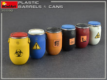 1/35 Plastic Barrels and Cans - Hobby Sense