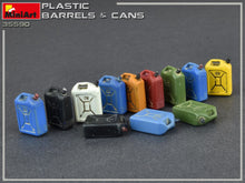 1/35 Plastic Barrels and Cans - Hobby Sense