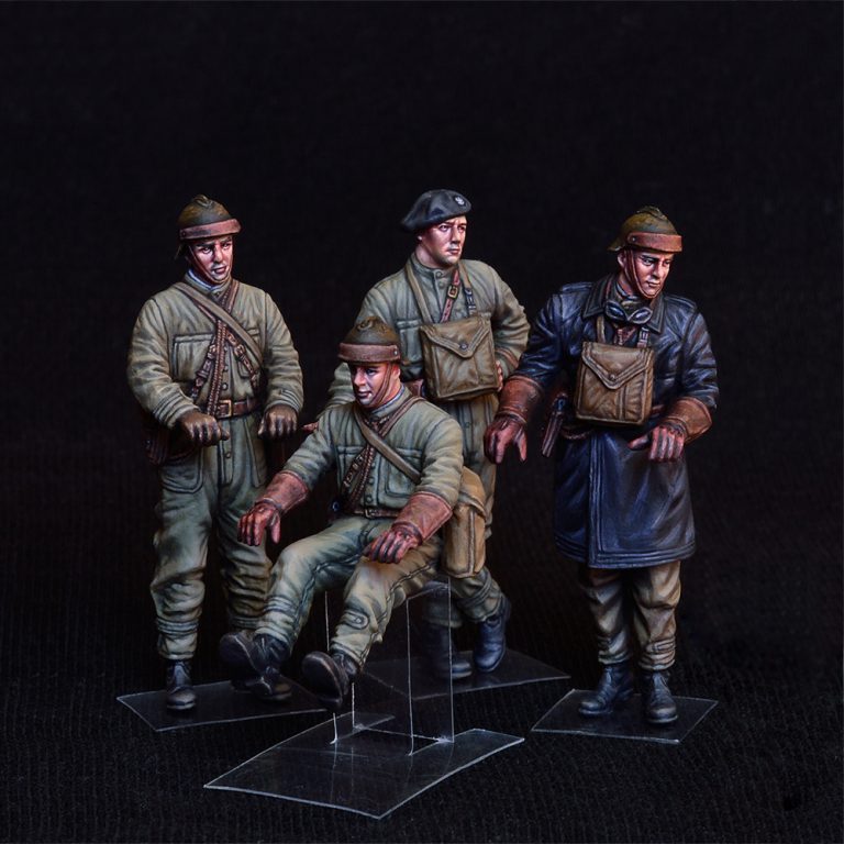 1/35 Polish Tank Crew - Hobby Sense