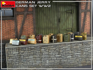 1/35 German Jerry Cans Set WWII - Hobby Sense