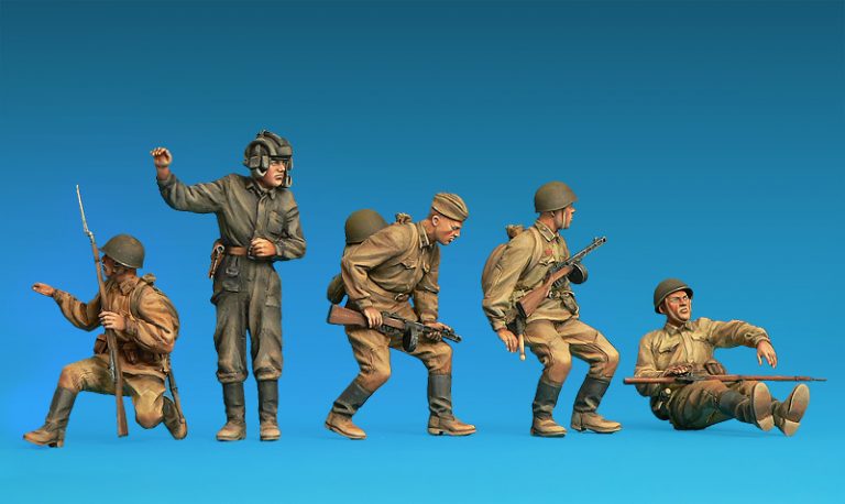 1/35 Soviet Soldiers Riders. Special Edition - Hobby Sense