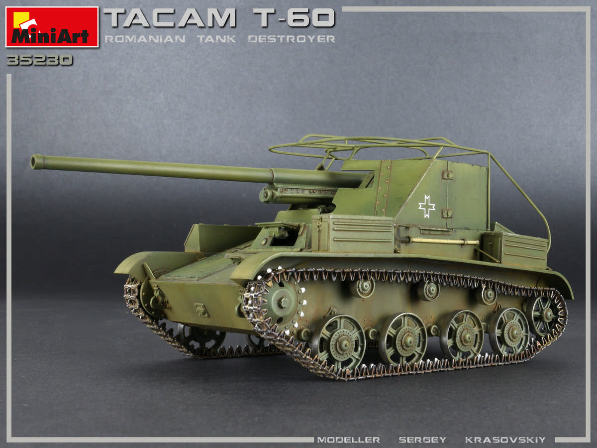 1/35 Tacam T60 Romanian Tank Destroyer, Interior Kit - Hobby Sense