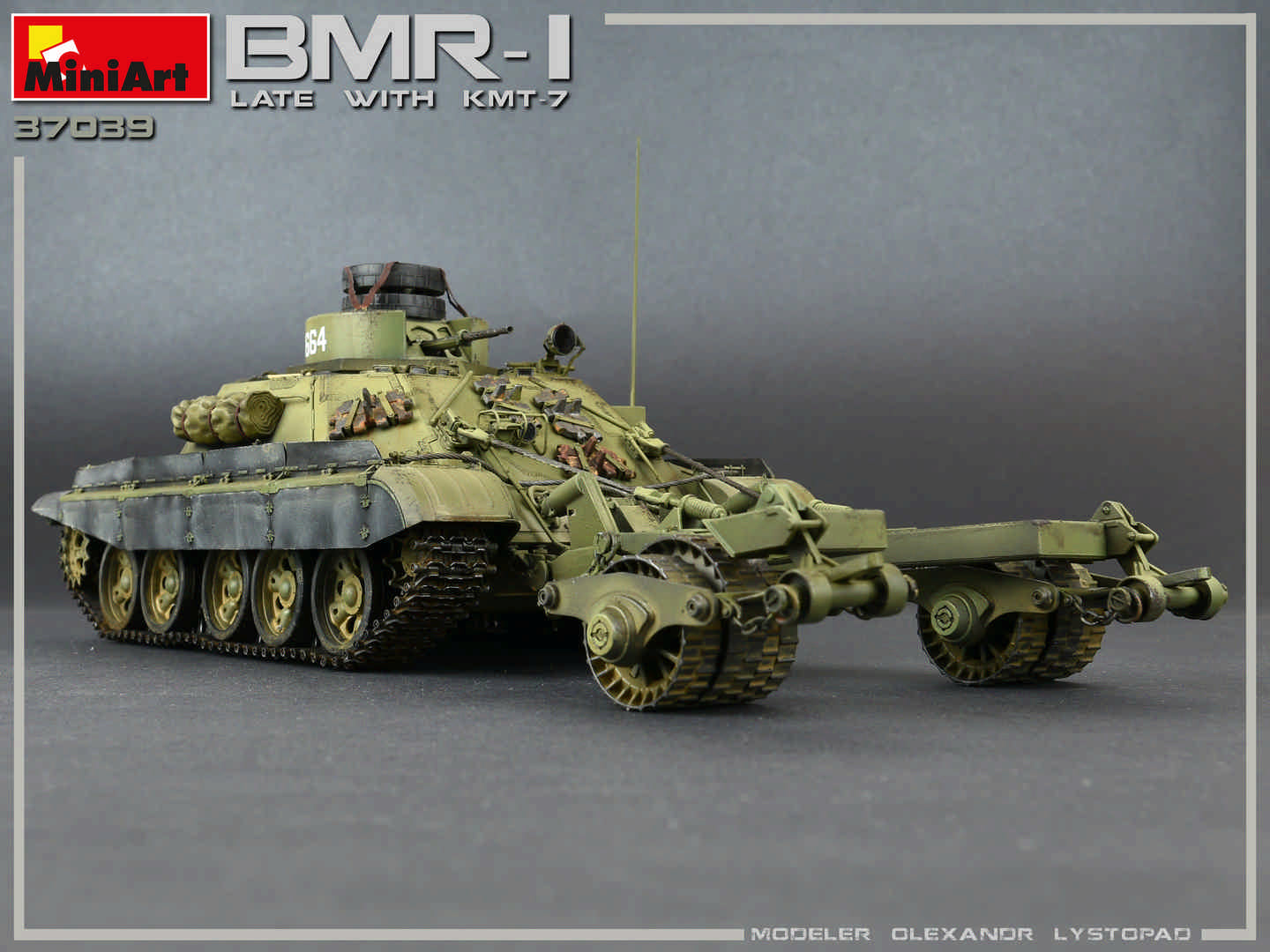 1/35 BMR-I Late Mod. With KMT-7 - Hobby Sense
