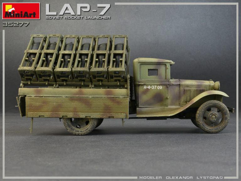 1/35 Soviet Rocket Launcher LAP-7 - Hobby Sense