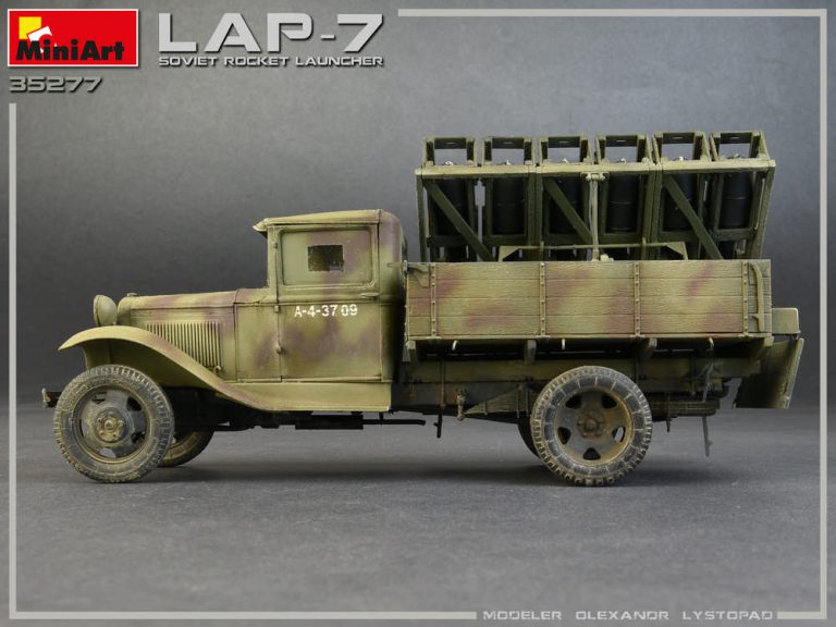 1/35 Soviet Rocket Launcher LAP-7 - Hobby Sense