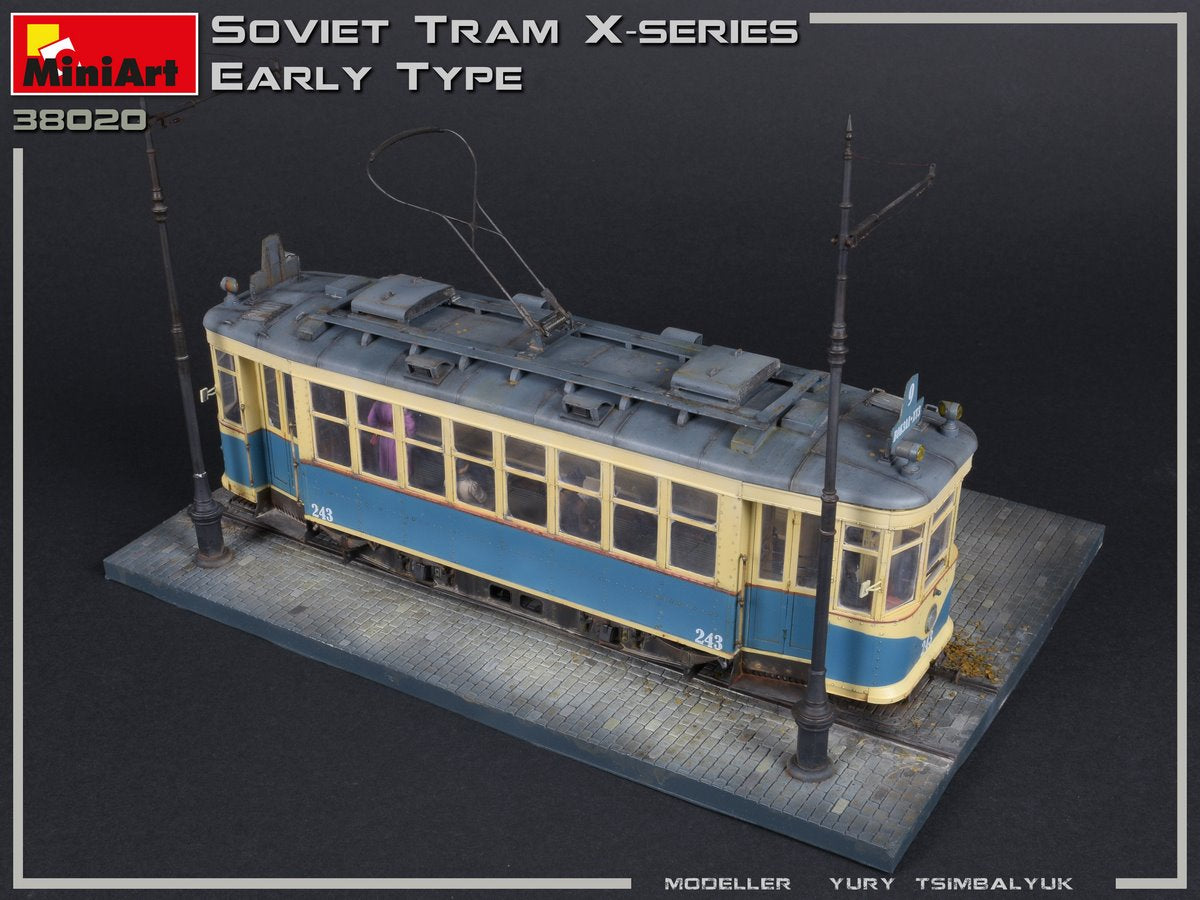 1/35 Soviet Tram X-Series, Early Type - Hobby Sense