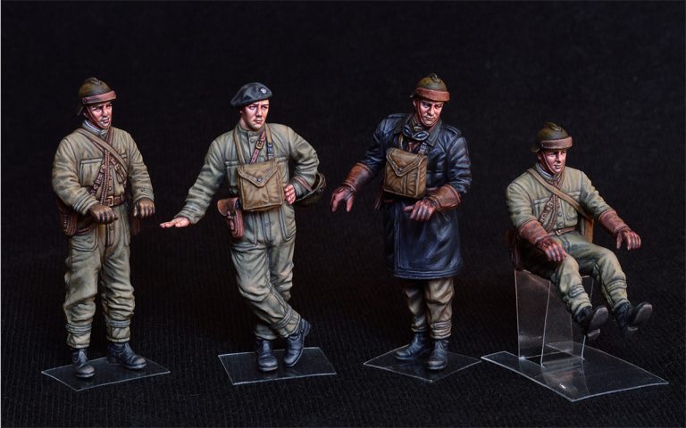 1/35 Polish Tank Crew - Hobby Sense