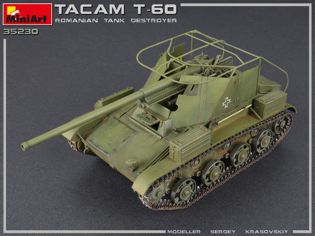1/35 Tacam T60 Romanian Tank Destroyer, Interior Kit - Hobby Sense
